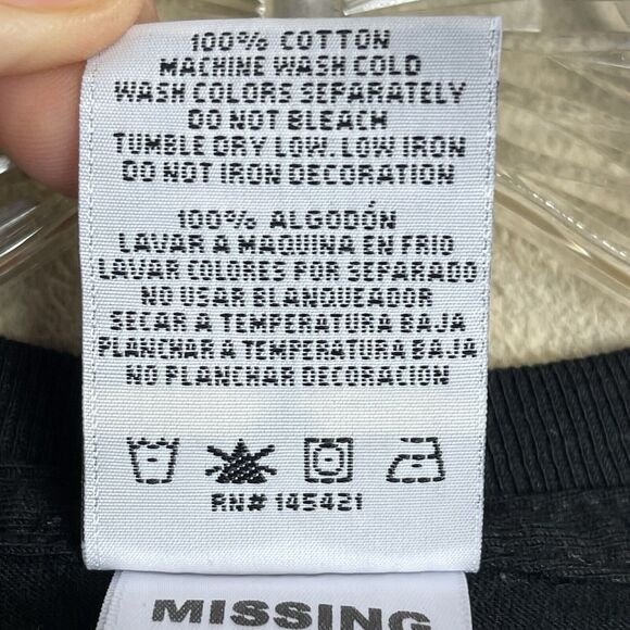 Cross Coluors T-Shirt Mens Medium Black Speak Yo Mind Crewneck Adult NWT - Picture 6 of 14